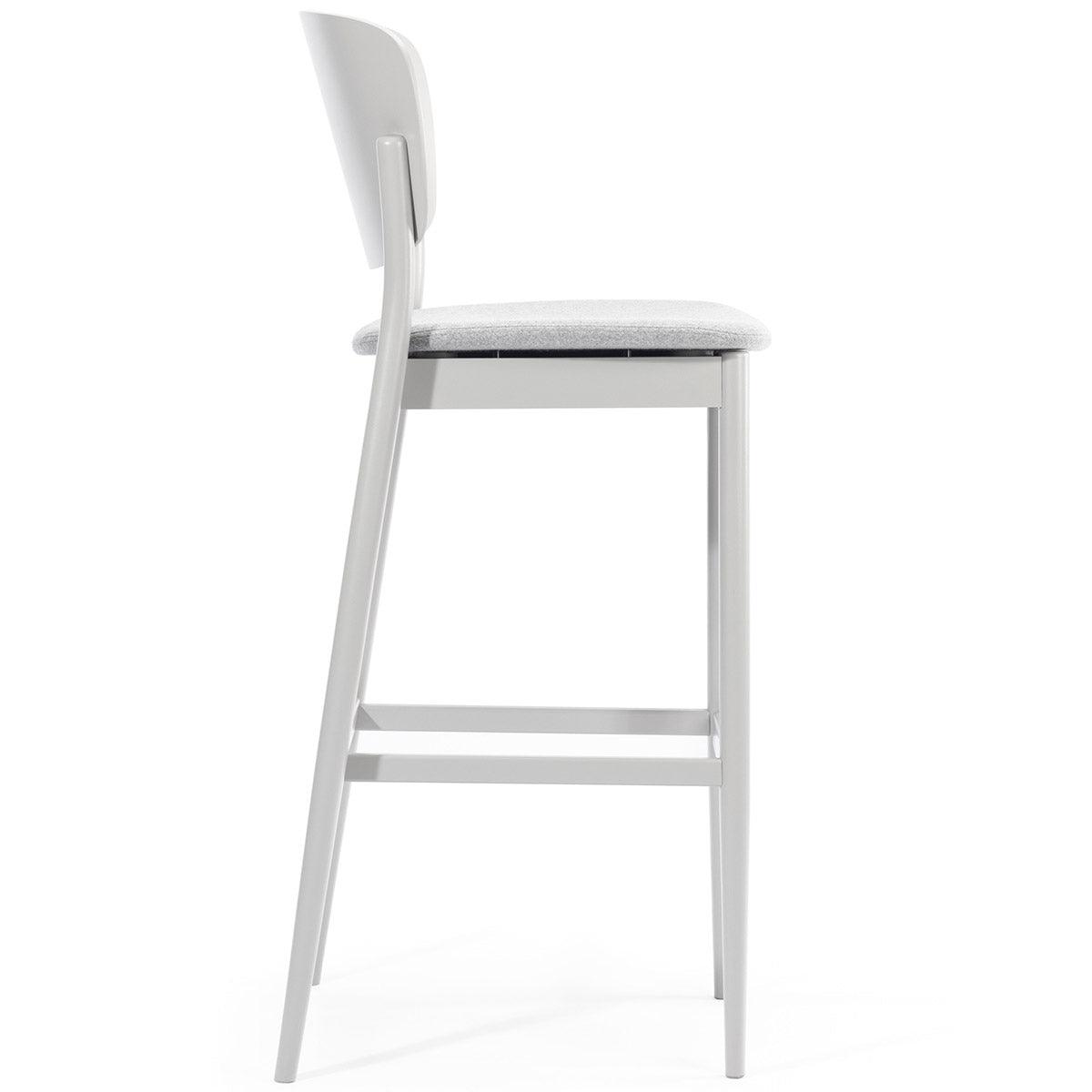 Valencia Upholstered/Wood Barstool - WOO .Design