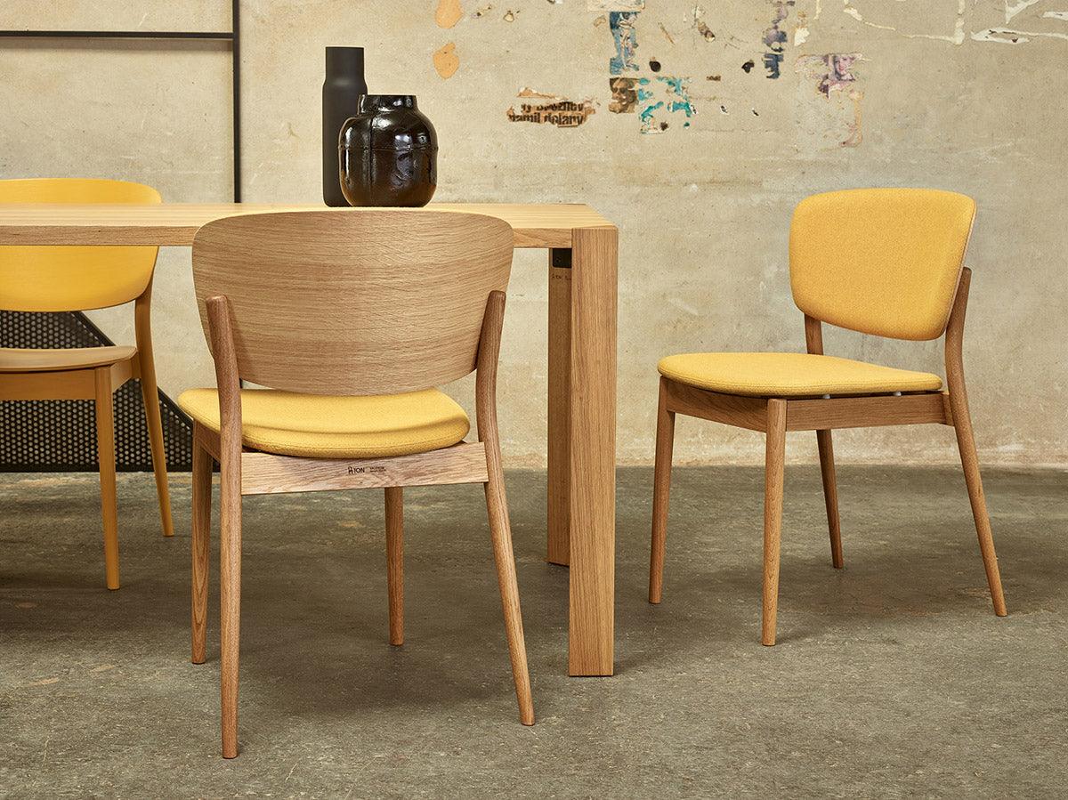 Valencia Upholstered/Wood Chair - WOO .Design