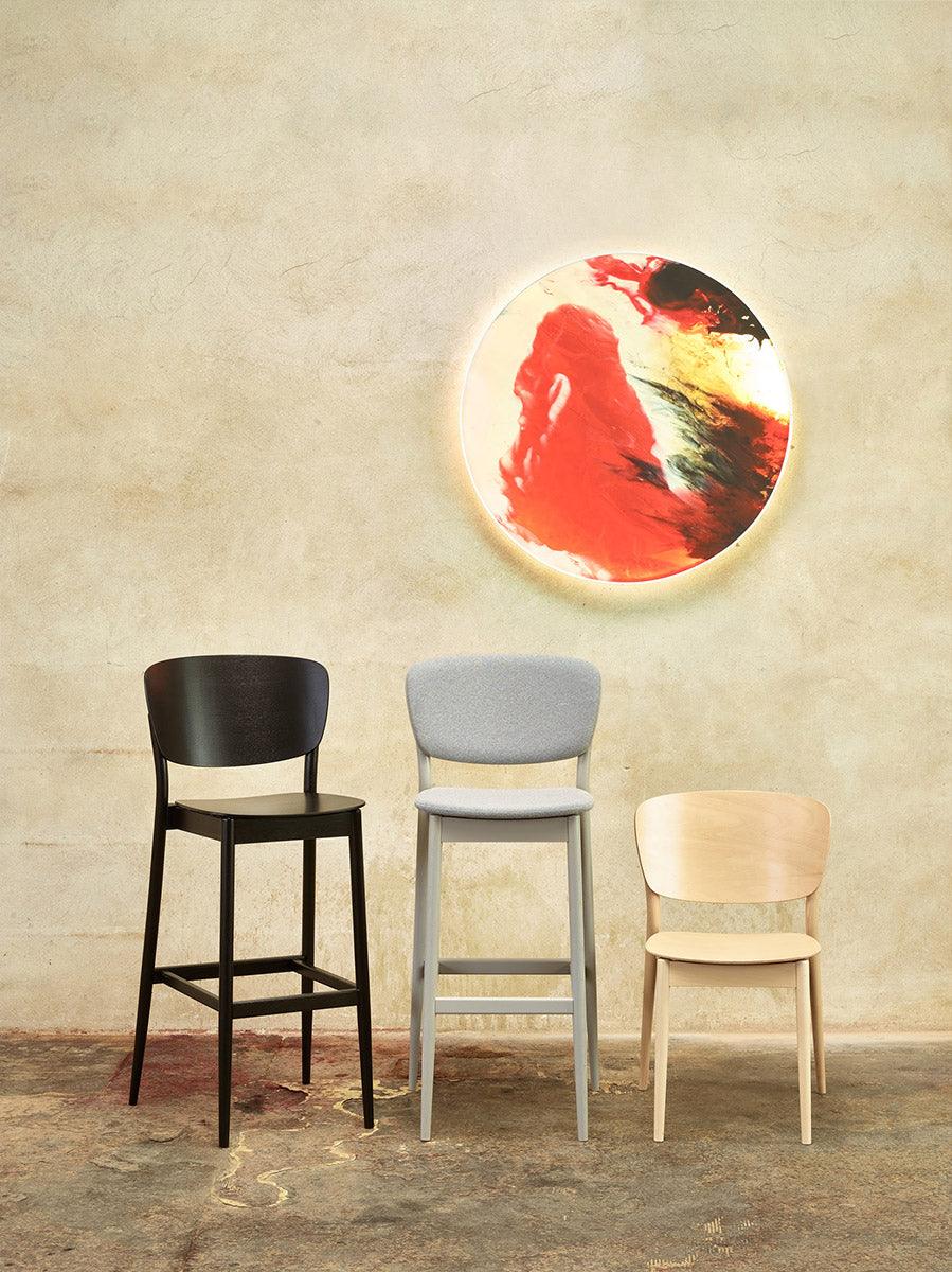 Valencia Wood Barstool - WOO .Design