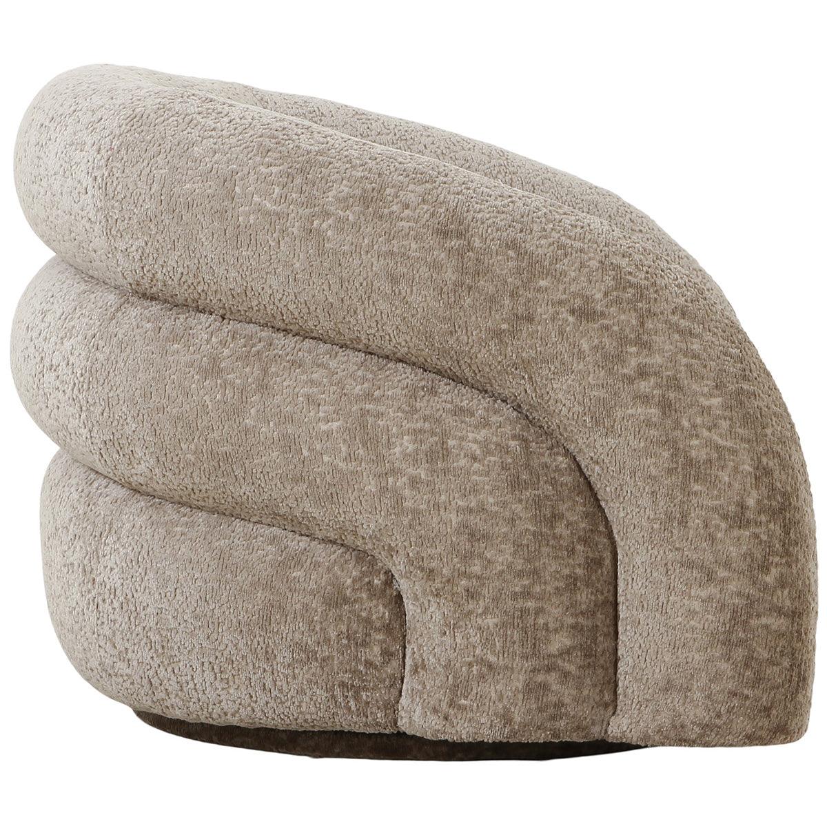 Valletta Natural Swivel Lounge Chair - WOO .Design