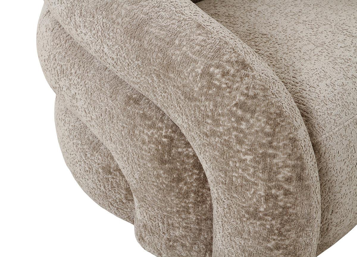 Valletta Natural Swivel Lounge Chair - WOO .Design