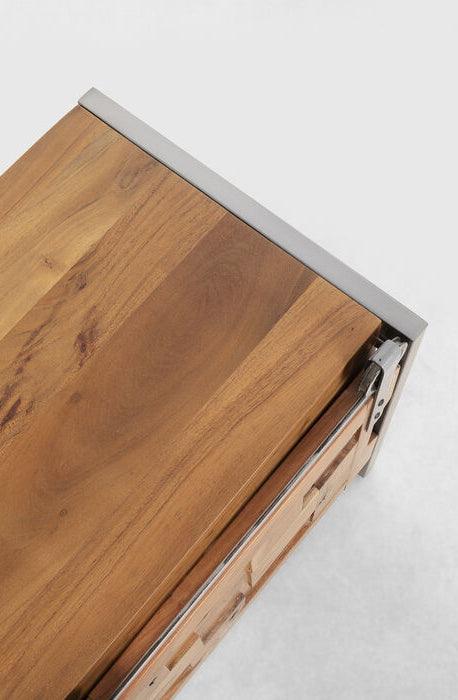 Vancouver Wood/Metal Lowboard - WOO .Design