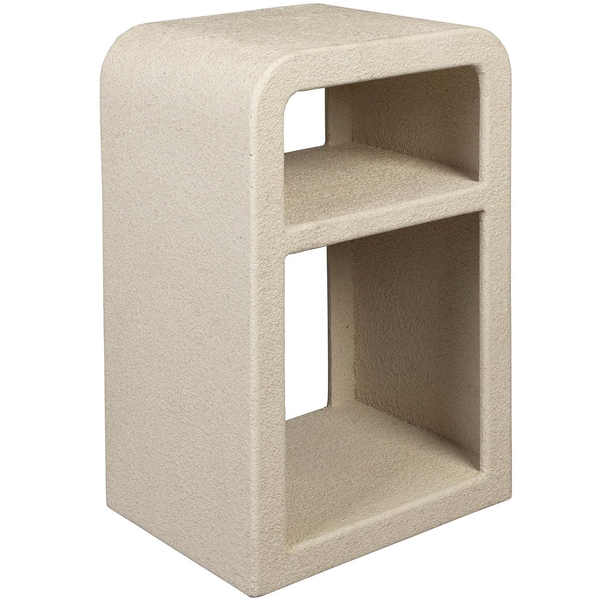 Veda Beige Bedside Table - WOO .Design