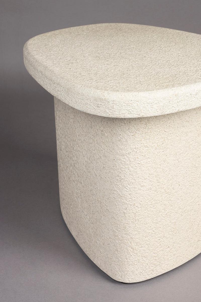Veda Beige Side Table - WOO .Design