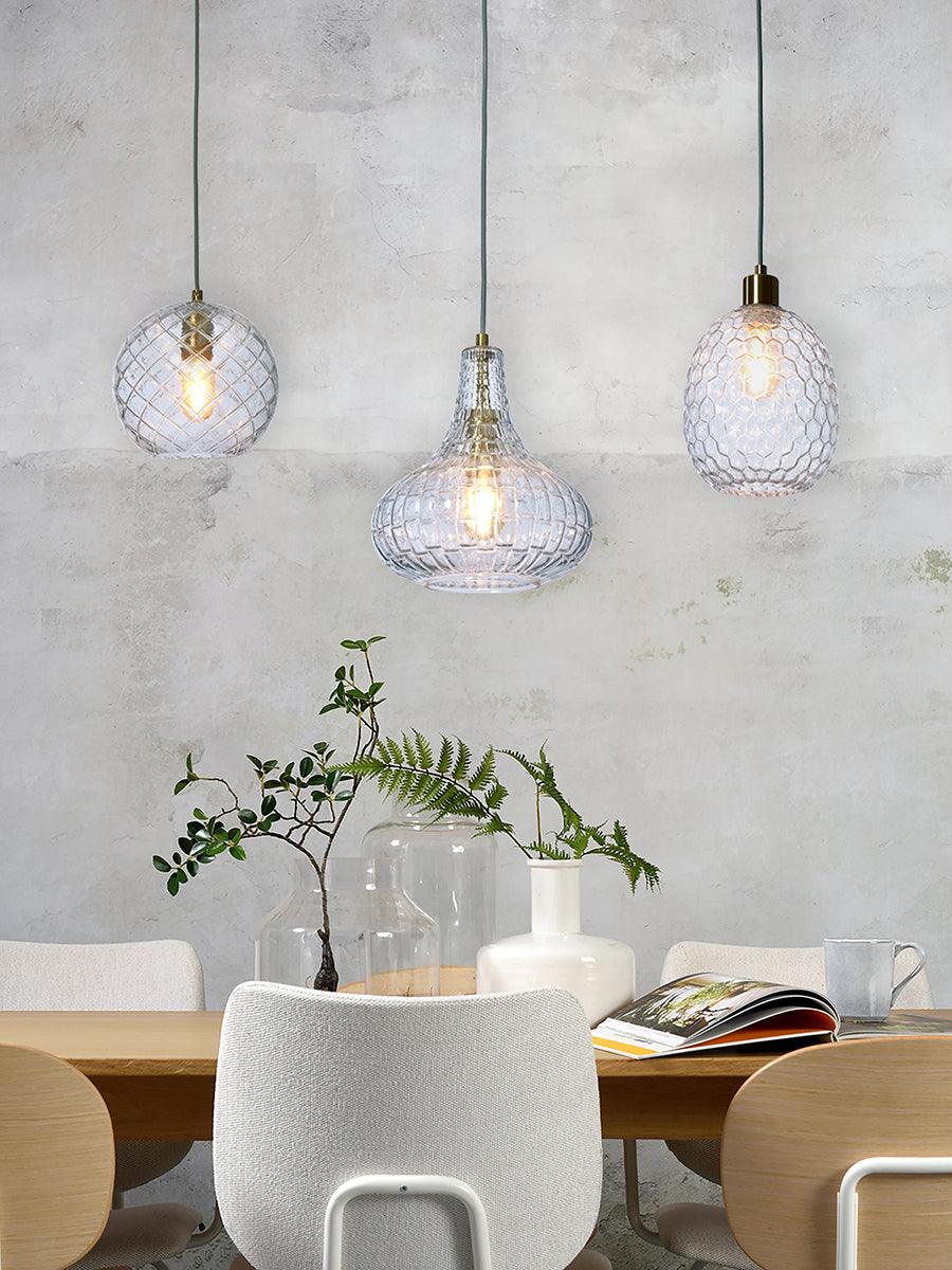 Venice Globe Glass Hanging Lamp - WOO .Design