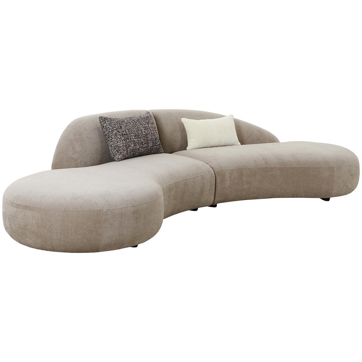 Venice Natural Chenille Sofa - WOO .Design