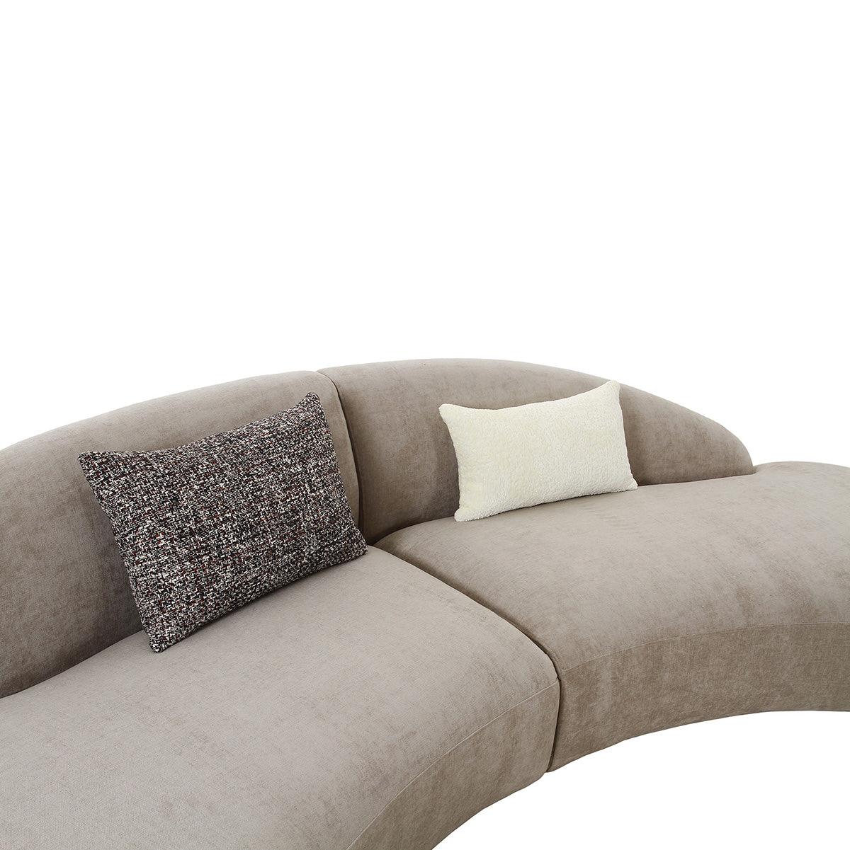 Venice Natural Chenille Sofa - WOO .Design