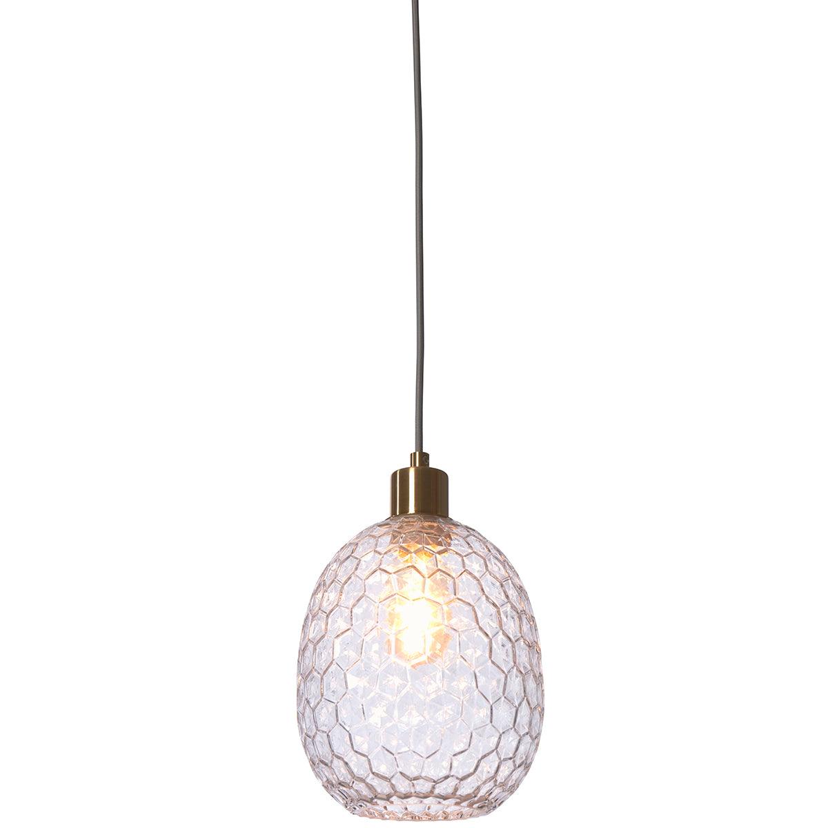 Venice Oval Glass Hanging Lamp - WOO .Design