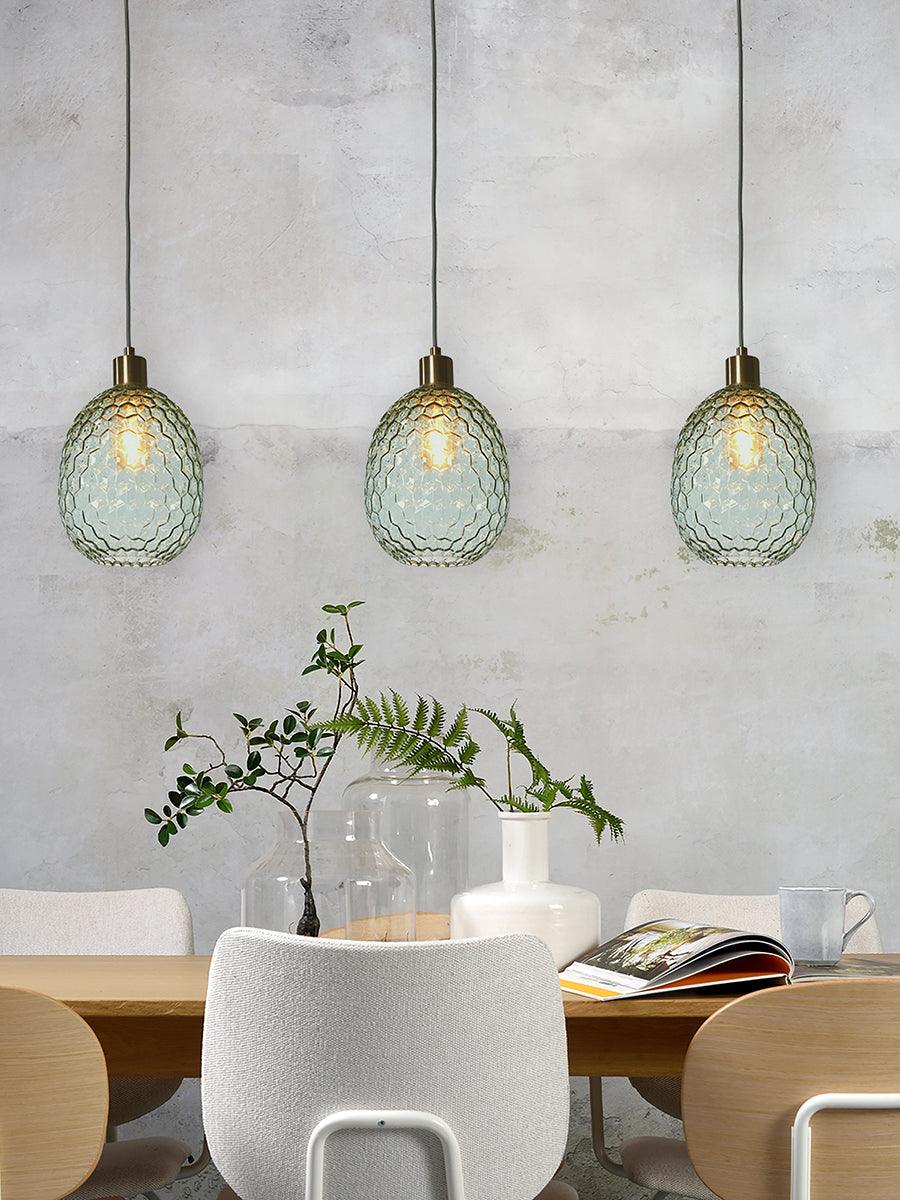 Venice Oval Glass Hanging Lamp - WOO .Design