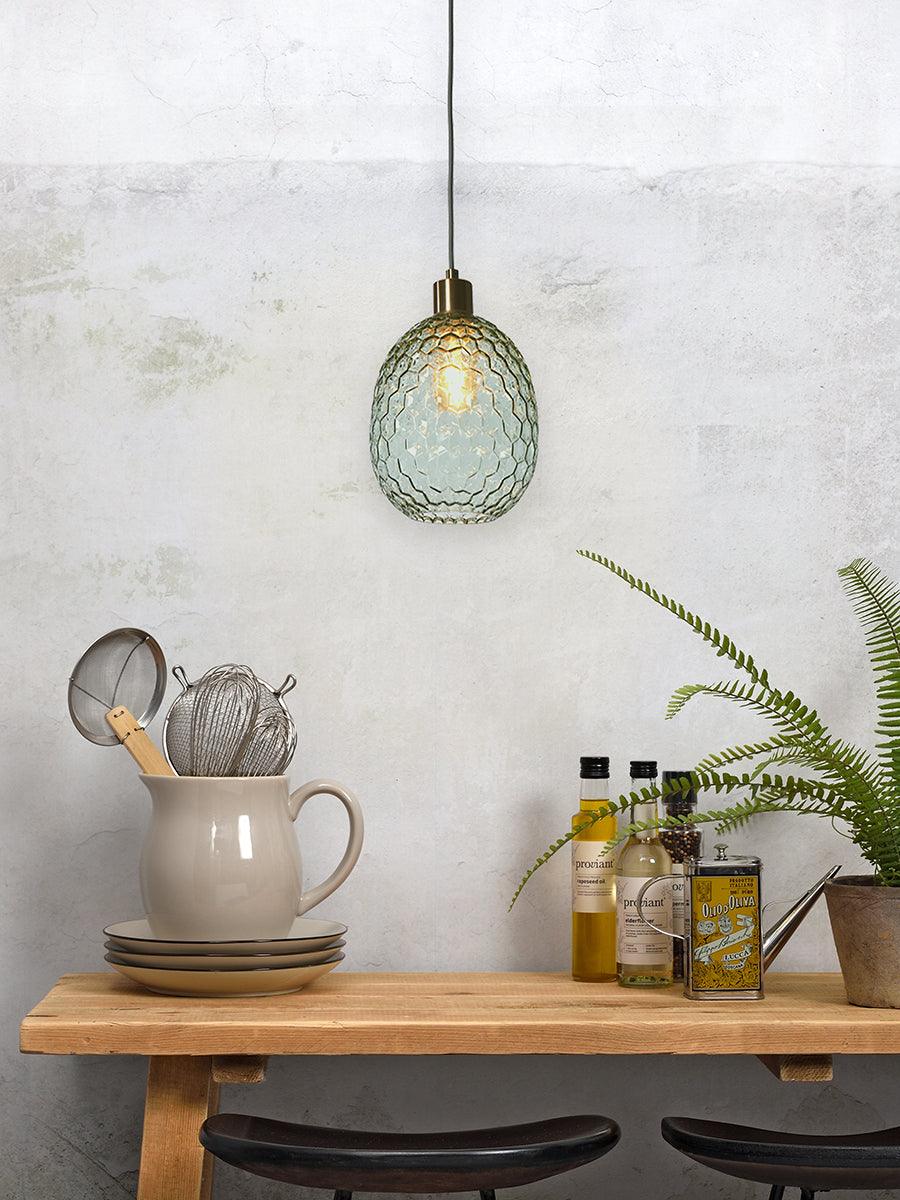 Venice Oval Glass Hanging Lamp - WOO .Design