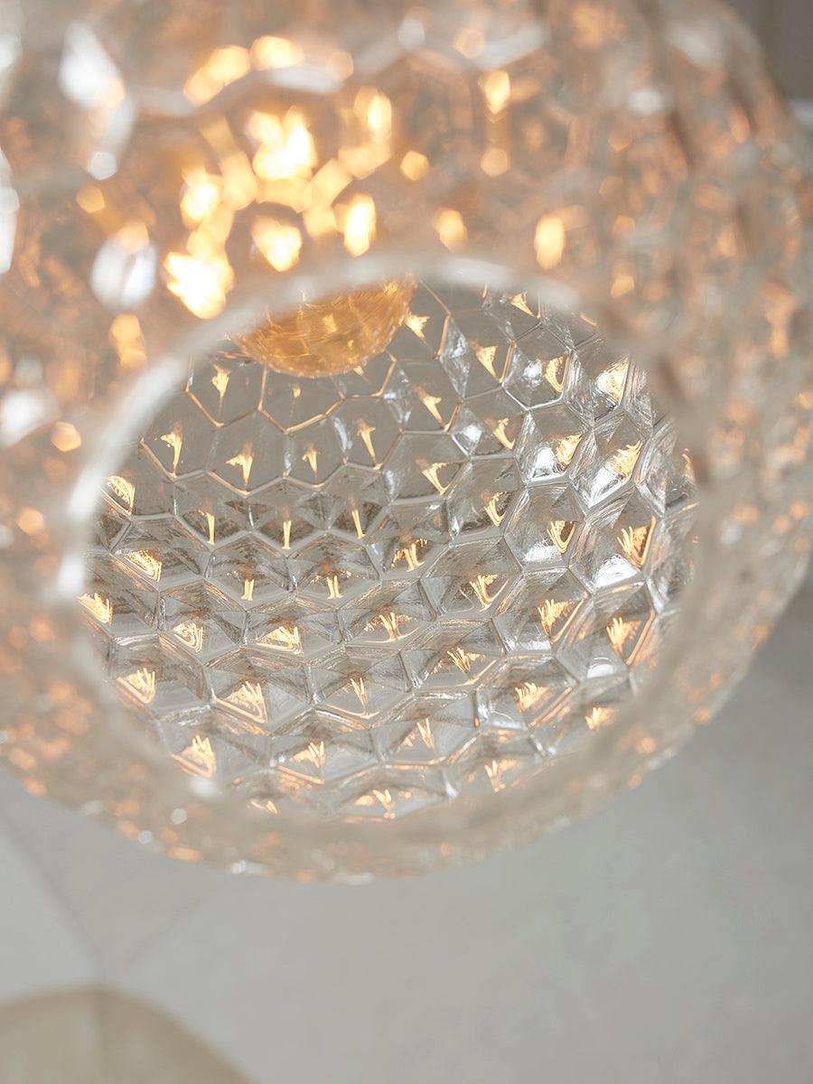 Venice Oval Glass Hanging Lamp - WOO .Design