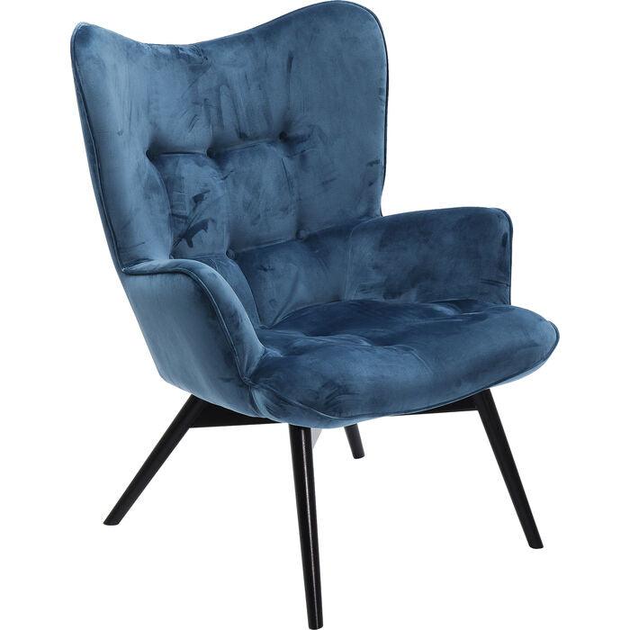 Vicky Velvet Black Armchair - WOO .Design