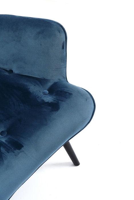 Vicky Velvet Black Armchair - WOO .Design