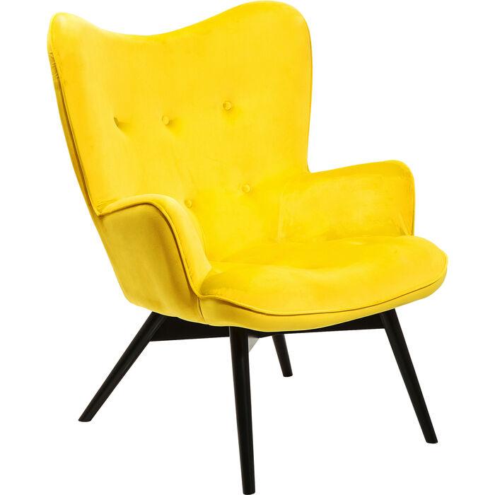 Vicky Velvet Black Armchair - WOO .Design