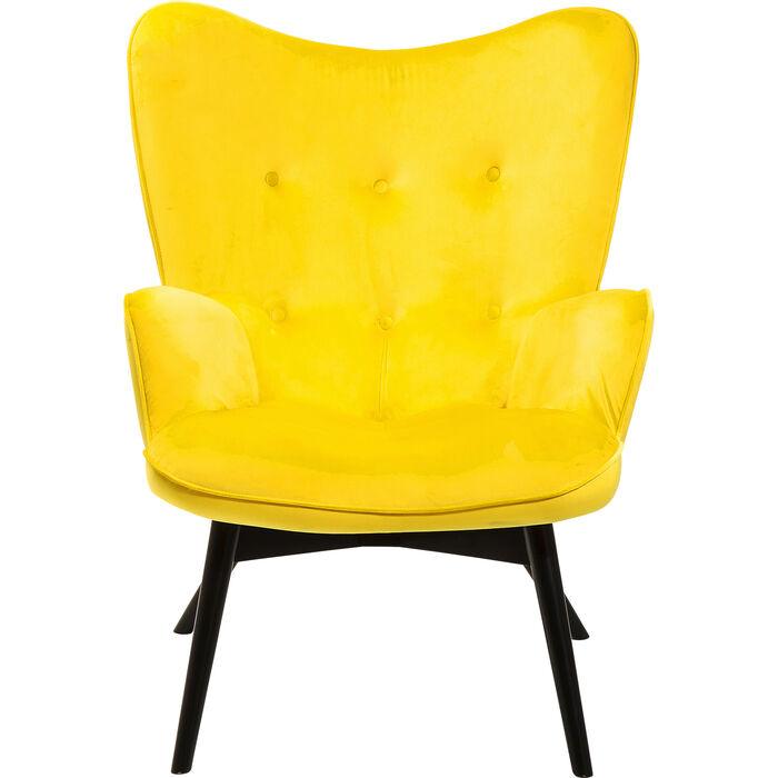 Vicky Velvet Black Armchair - WOO .Design