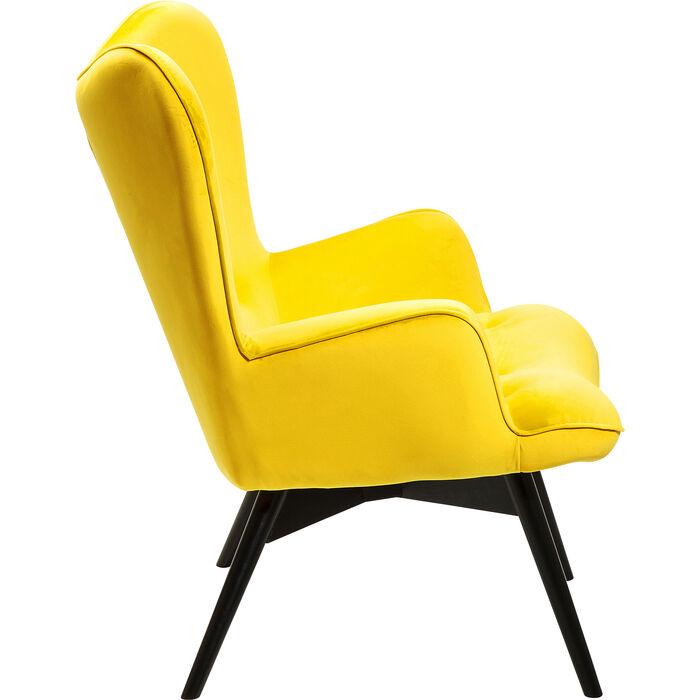 Vicky Velvet Black Armchair - WOO .Design