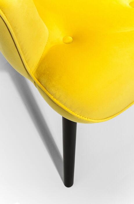 Vicky Velvet Black Armchair - WOO .Design