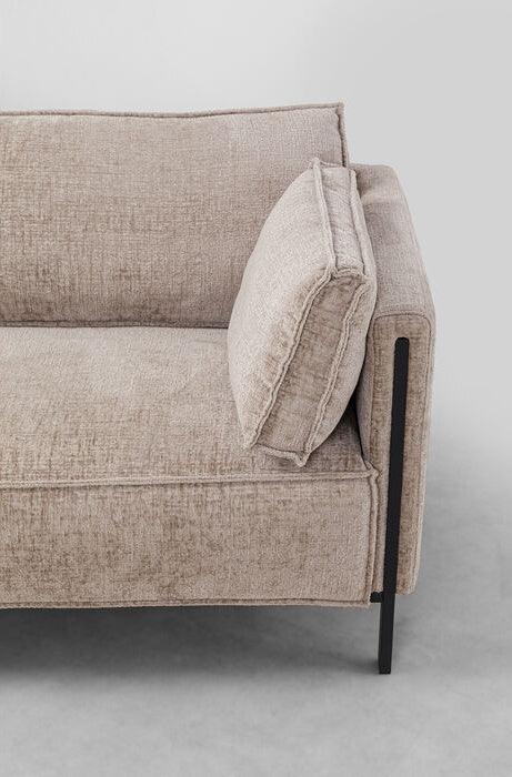 Victor Beige 3 Seater Sofa - WOO .Design