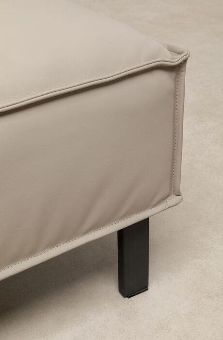 Victor Grey Leather Stool - WOO .Design