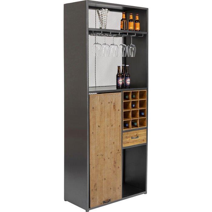 Vinoteca Industrial-Style Bar Cabinet - WOO .Design