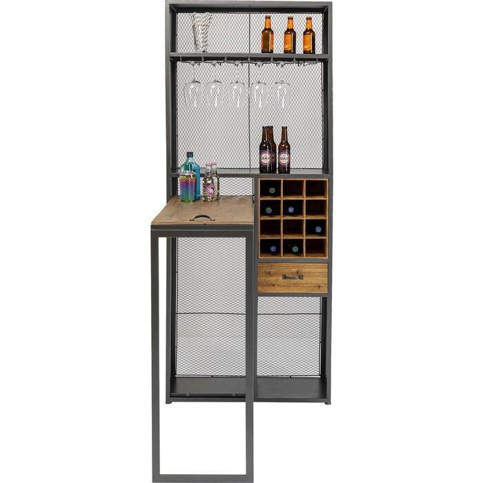 Vinoteca Industrial-Style Bar Cabinet - WOO .Design