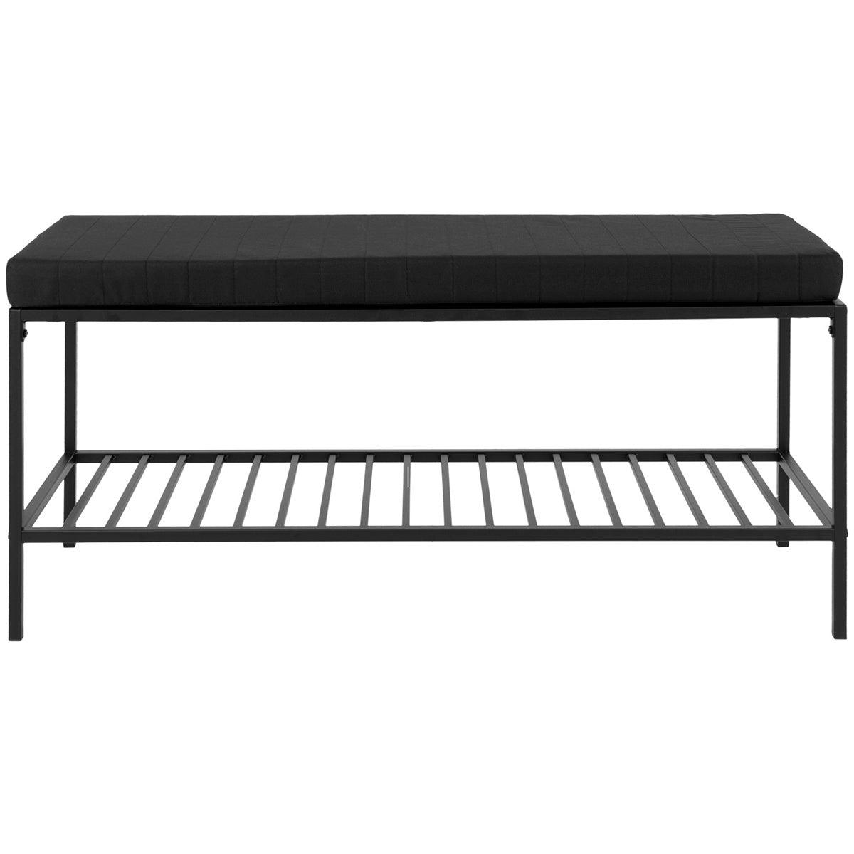 Vita Black Bench - WOO .Design
