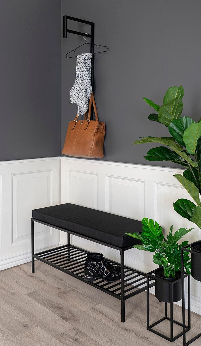 Vita Black Bench - WOO .Design
