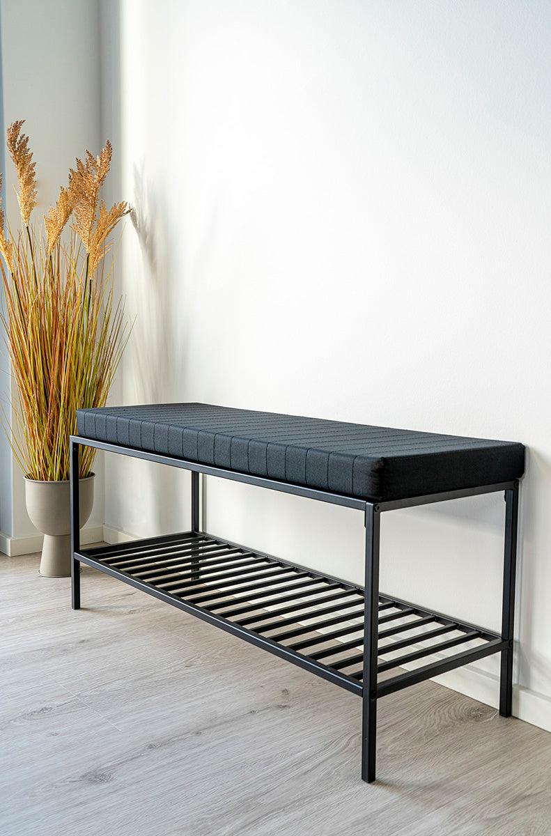 Vita Black Bench - WOO .Design