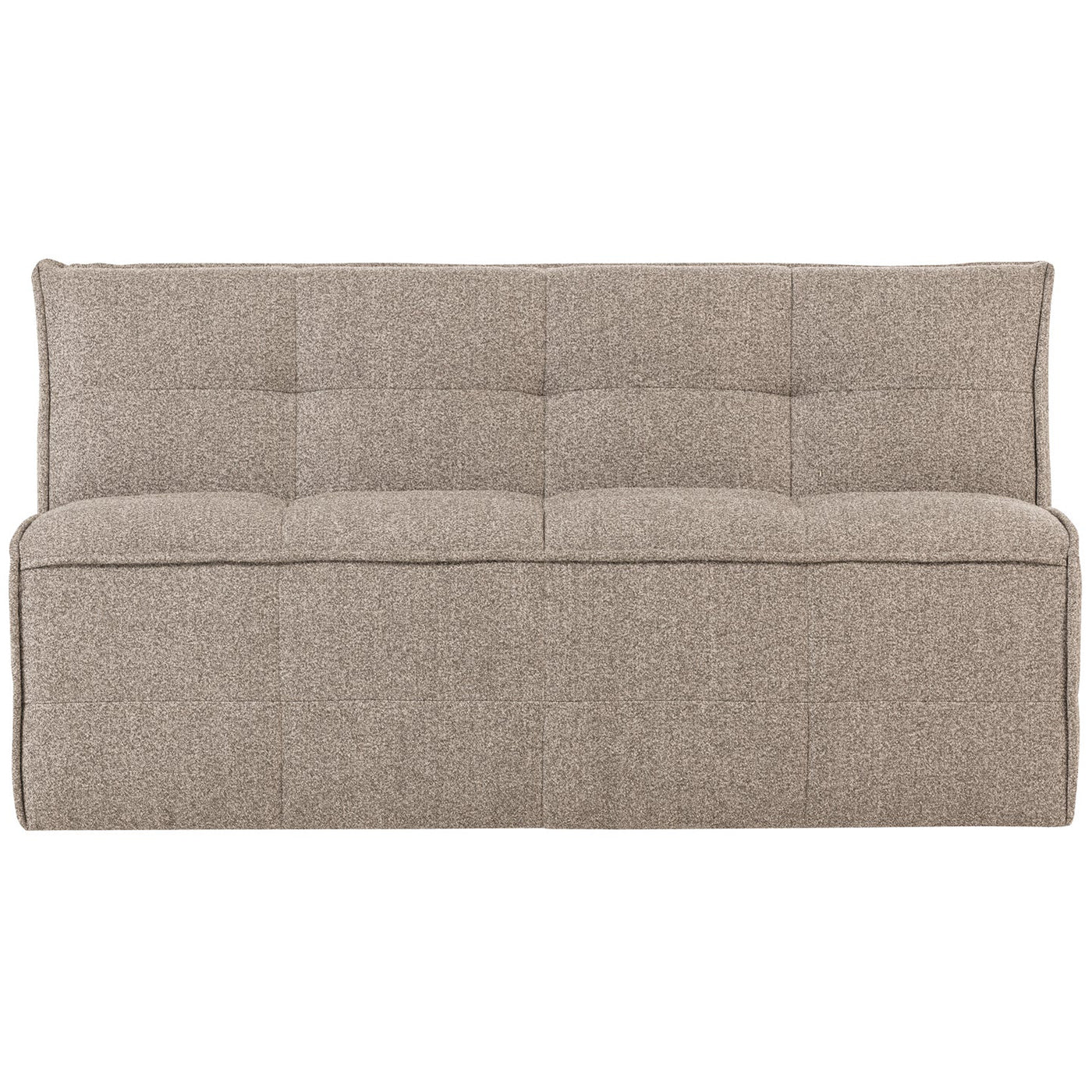 Cluster Dining Bench with Backrest