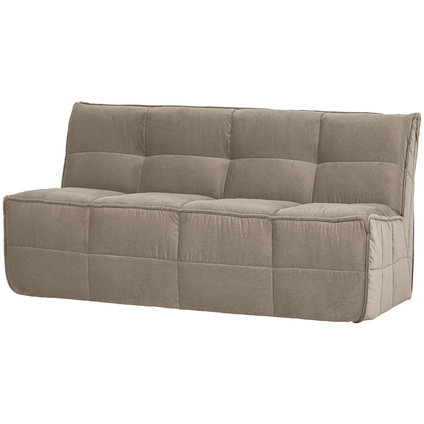 Cluster Dining Bench with Backrest