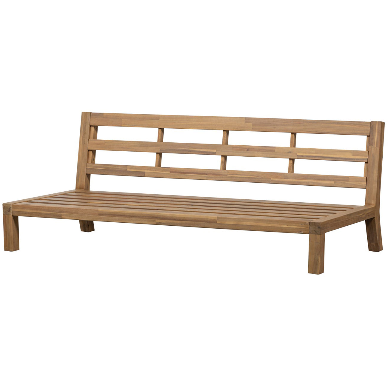 Relax Acacia Wood 3 Seater Garden Bench