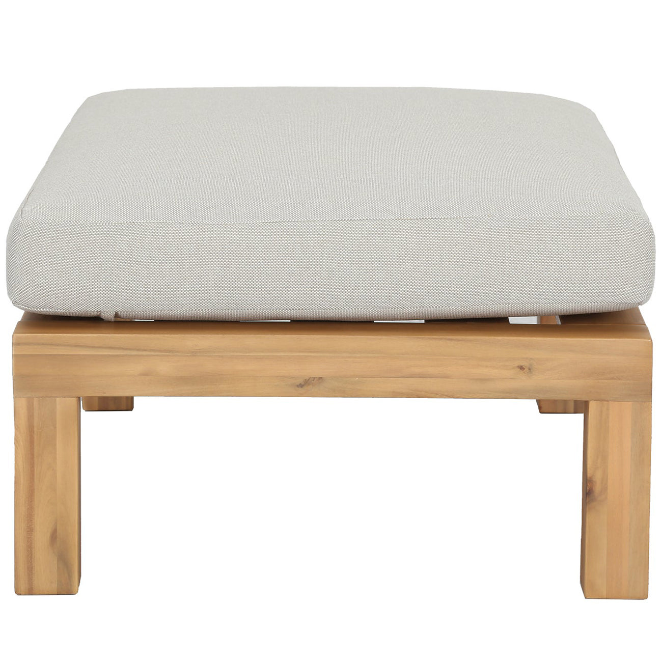 Relax Acacia Wood Footstool or Side Table