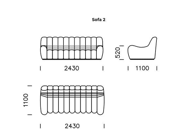 Wadi Sofa - WOO .Design
