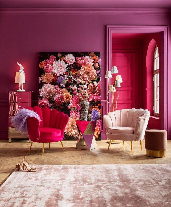 Water Lily Velvet Armchair - WOO .Design