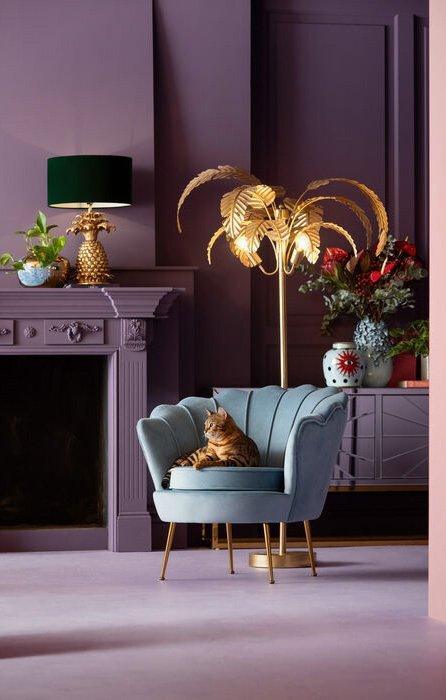 Water Lily Velvet Armchair - WOO .Design