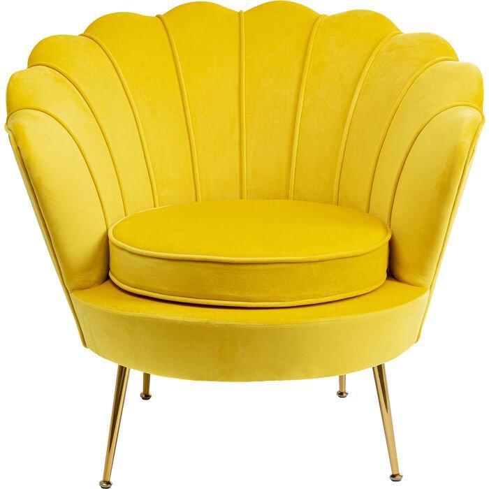 Water Lily Velvet Armchair - WOO .Design