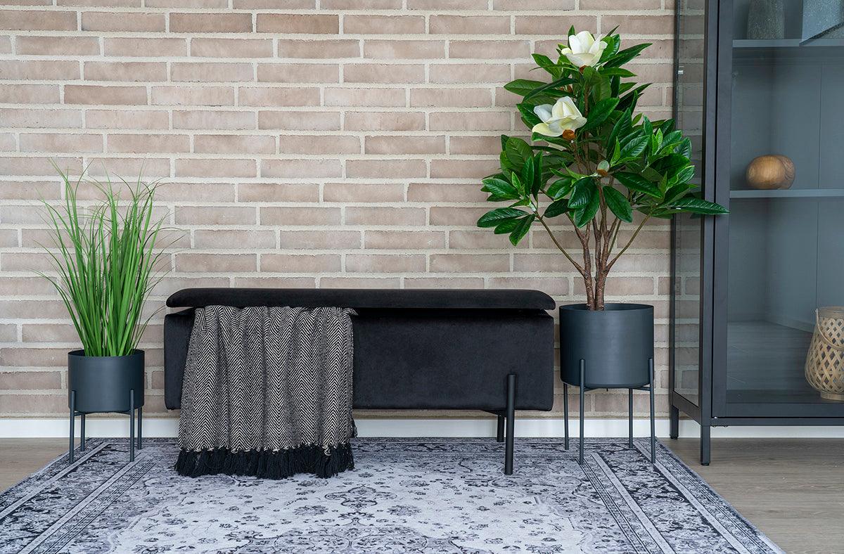 Watford Velvet Bench with Storage - WOO .Design