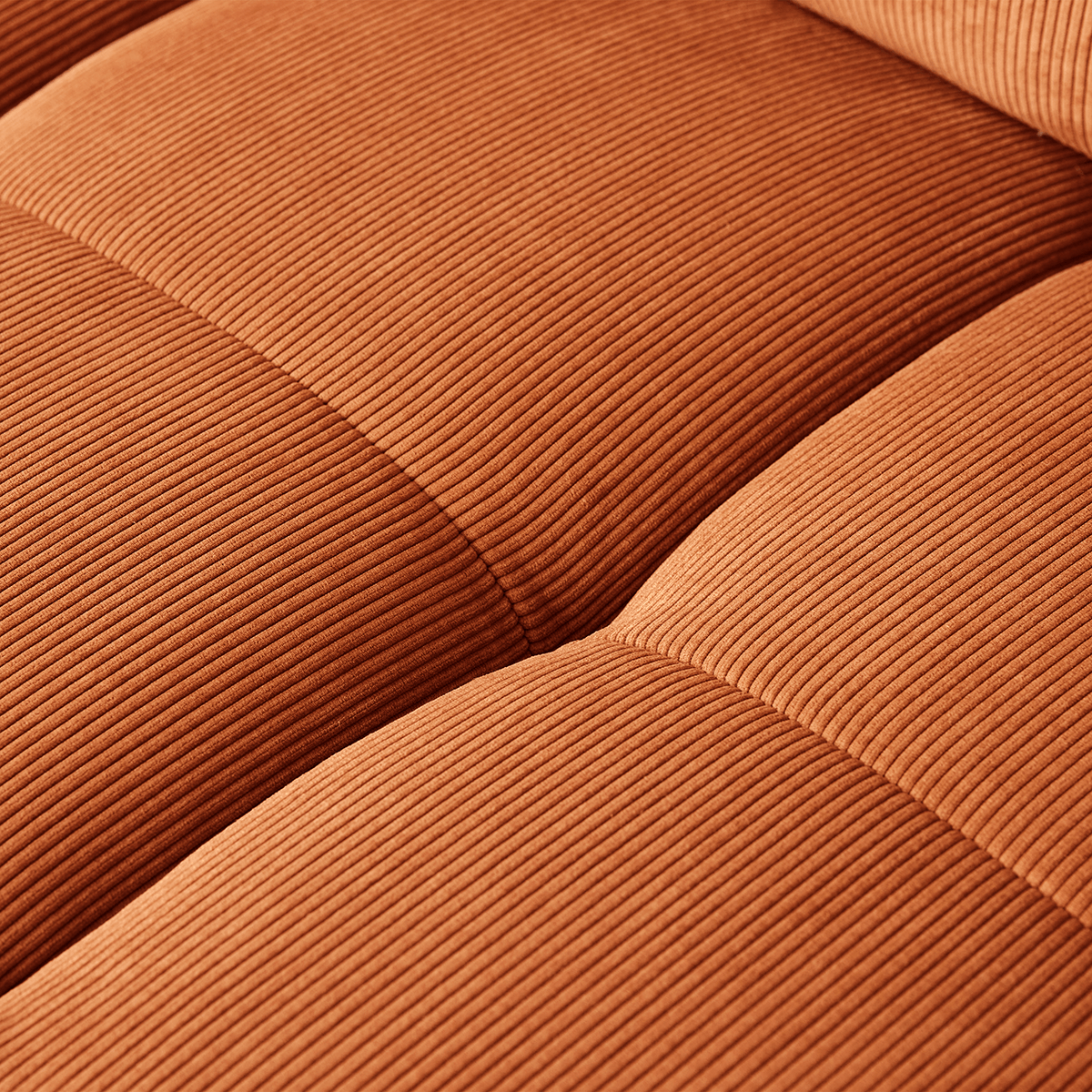 Wave Corduroy Rib Couch - Element Left High Arm - WOO .Design