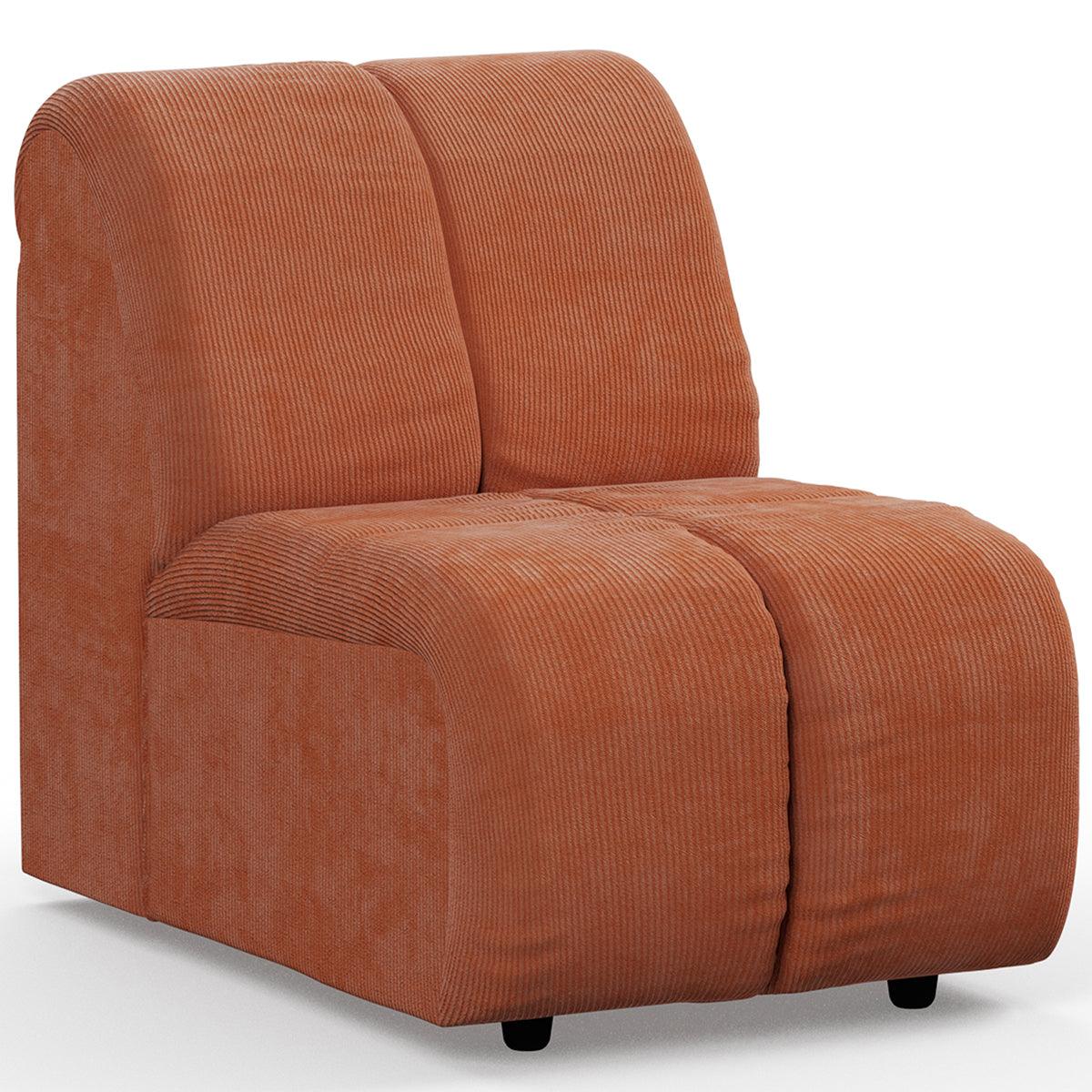 Wave Corduroy Rib Couch - Element Middle Small - WOO .Design
