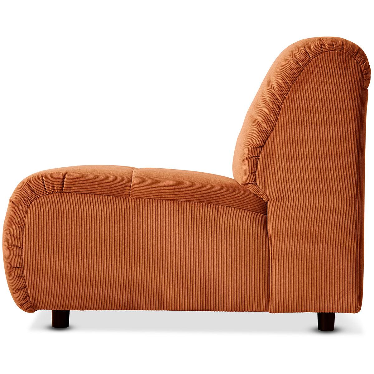Wave Corduroy Rib Couch - Element Middle Small - WOO .Design