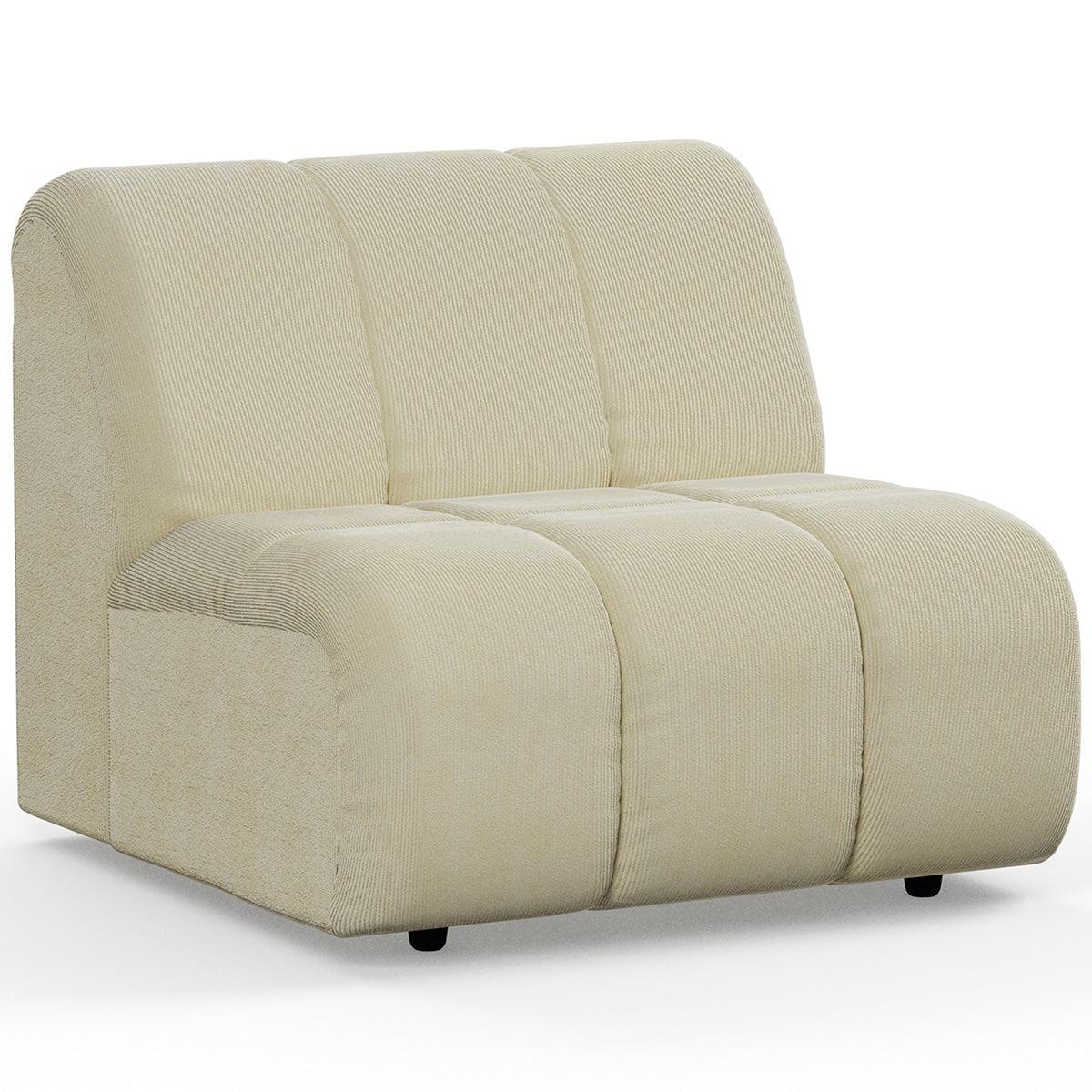 Wave Corduroy Rib Couch - Element Middle - WOO .Design