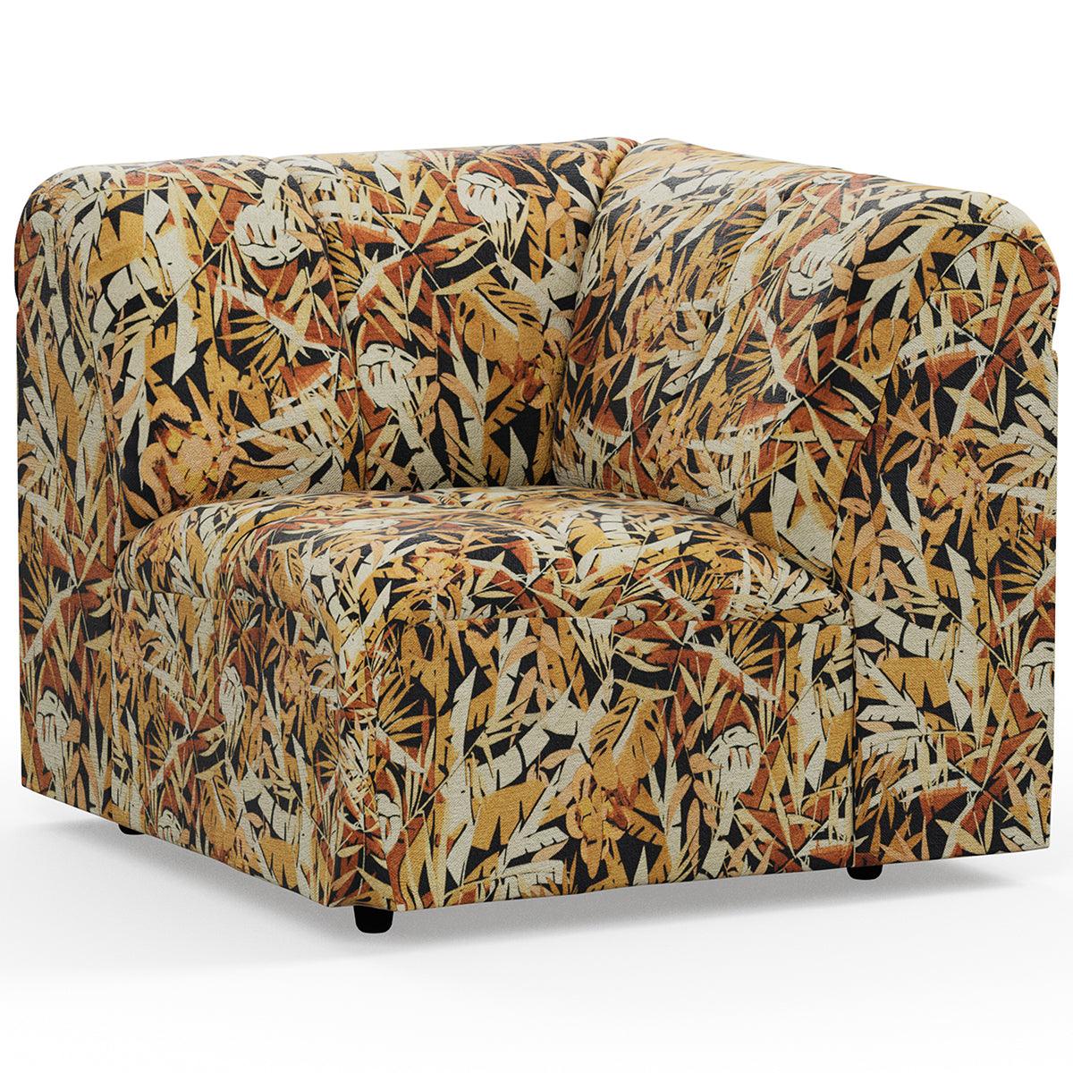 Wave Printed Hollywood Couch - Element Corner - WOO .Design