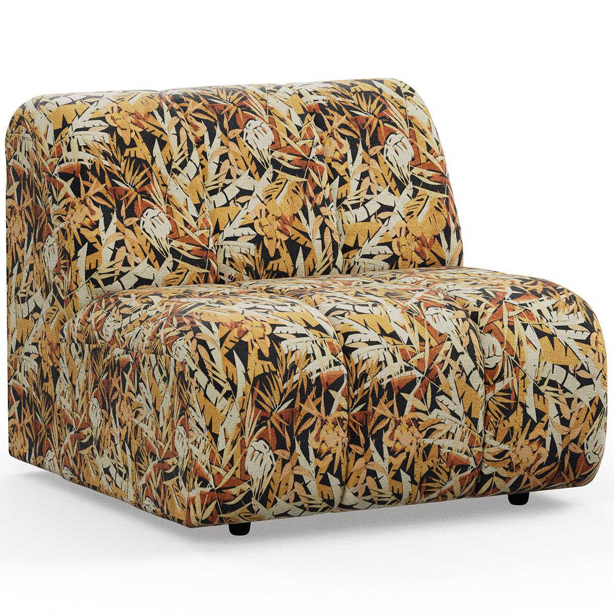 Wave Printed Hollywood Couch - Element Middle - WOO .Design