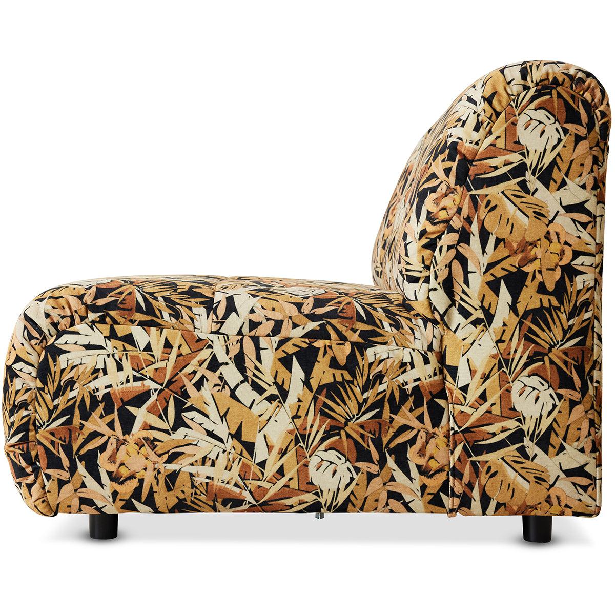 Wave Printed Hollywood Couch - Element Middle - WOO .Design