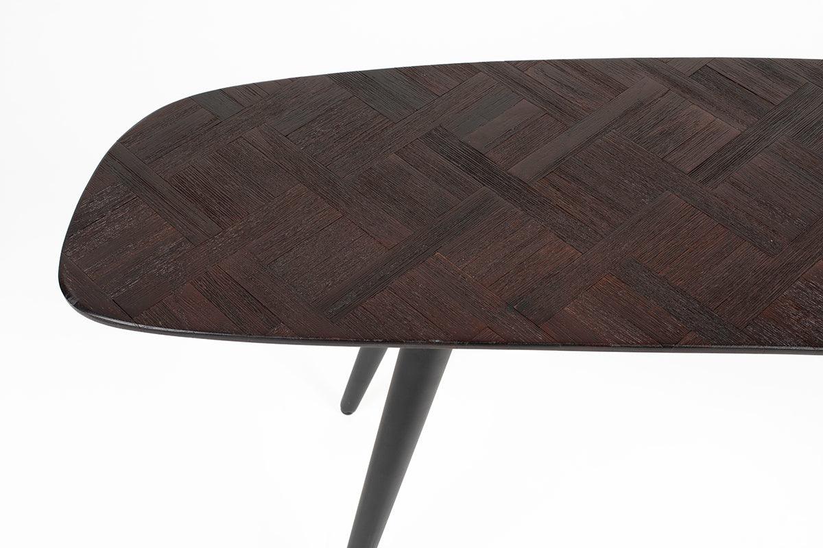 Webster Brown Teak Wood Bench - WOO .Design