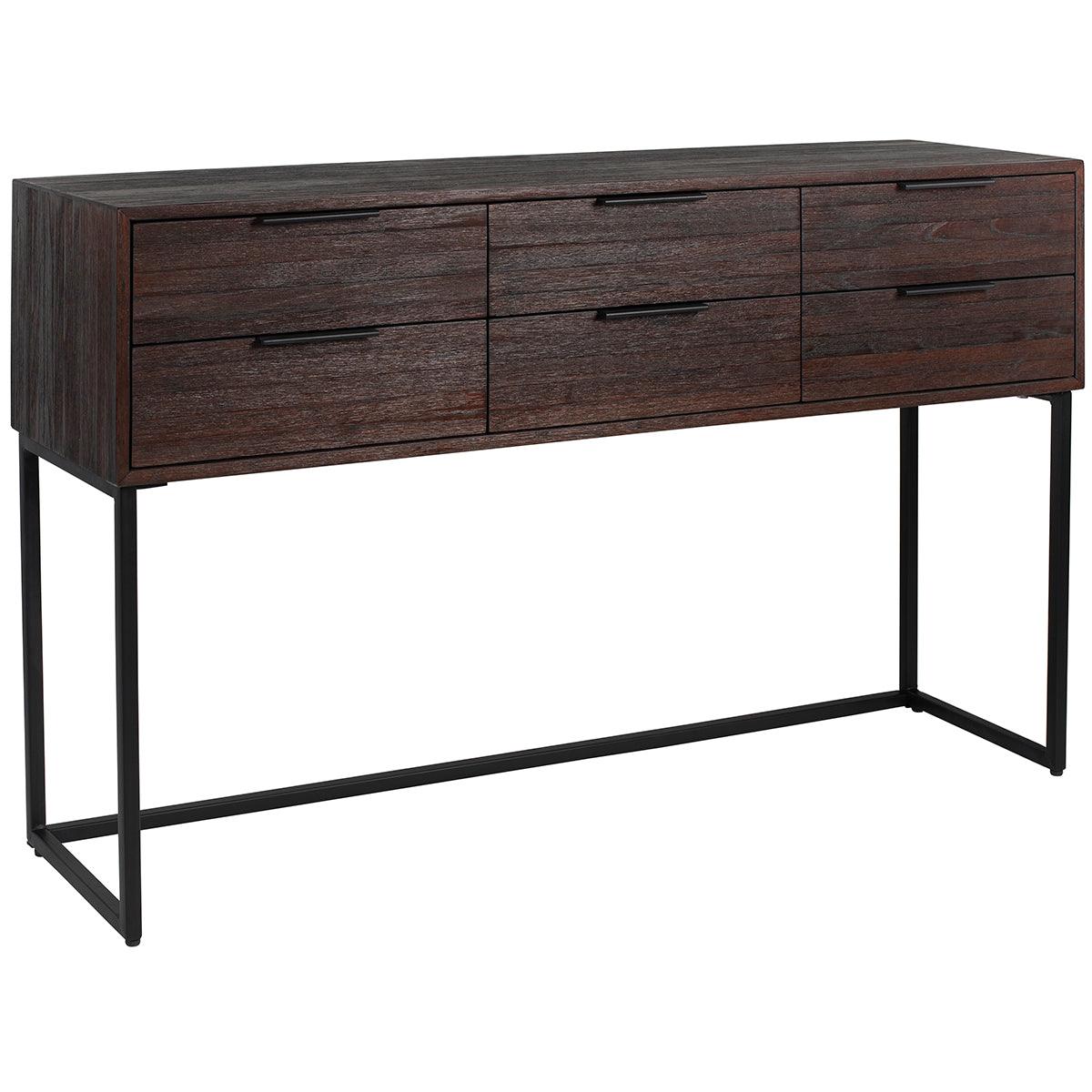 Webster Brown Teak Wood Cabinet - WOO .Design