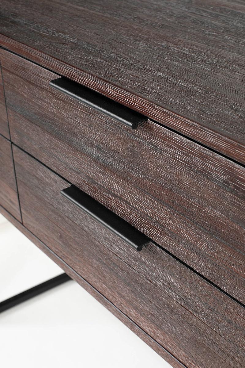 Webster Brown Teak Wood Cabinet - WOO .Design
