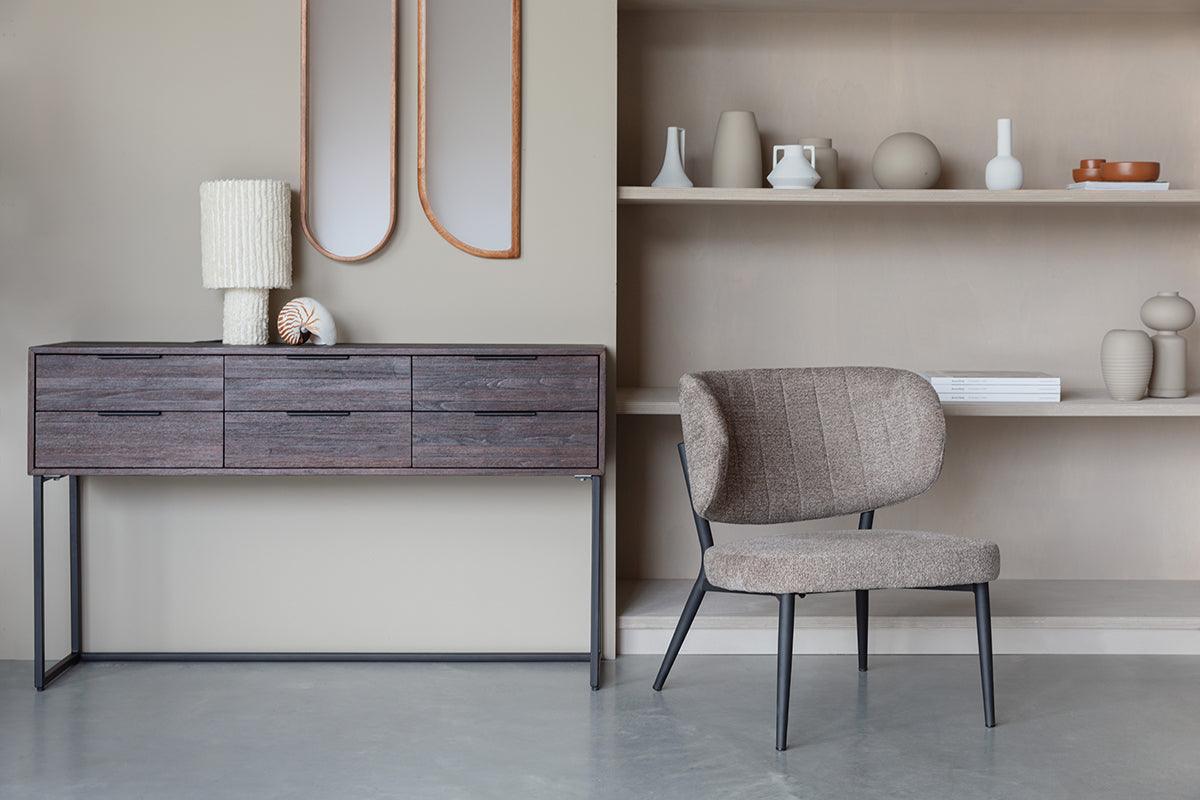 Webster Brown Teak Wood Cabinet - WOO .Design