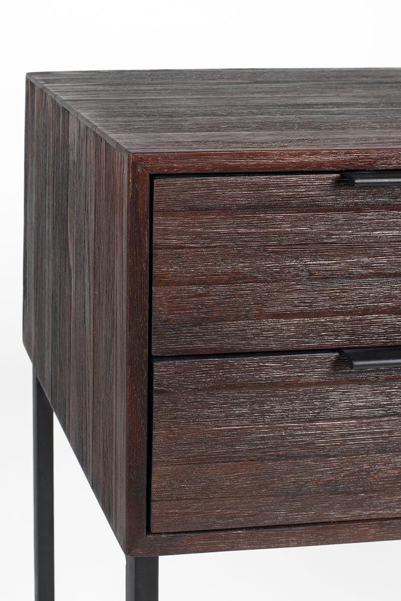 Webster Brown Teak Wood Cabinet - WOO .Design