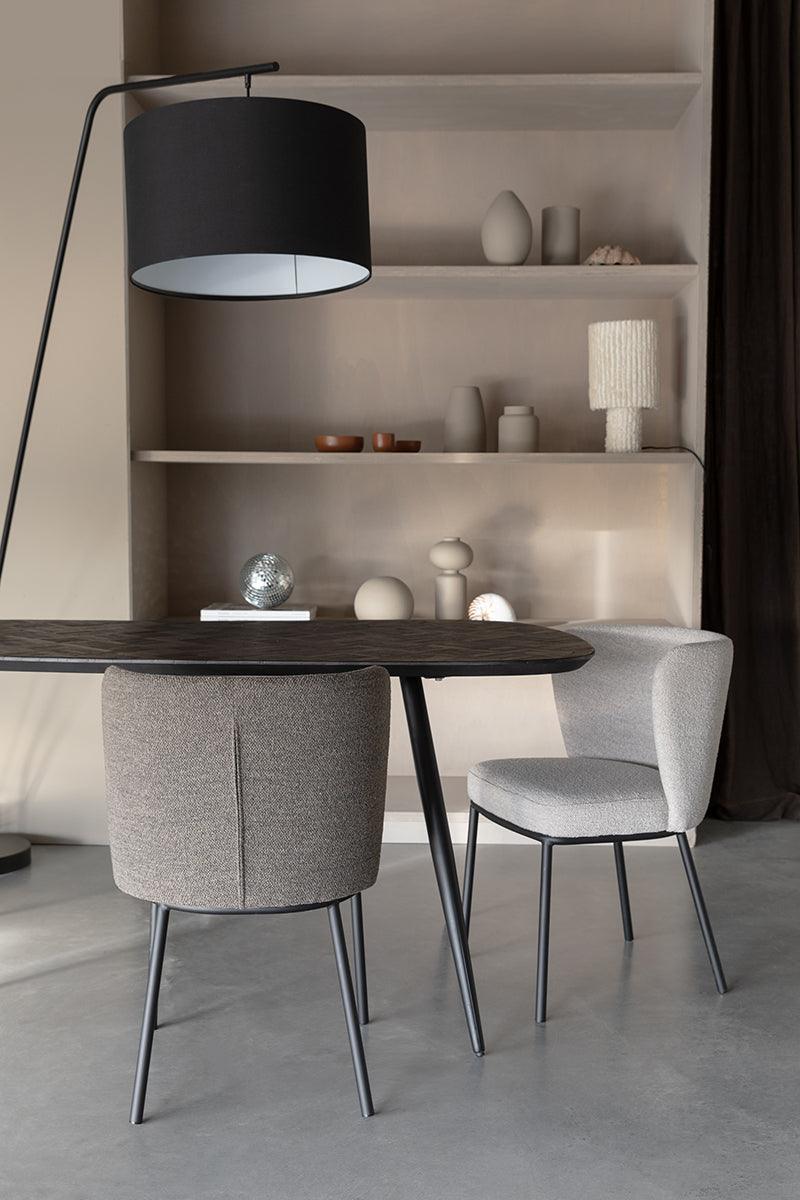 Webster Brown Teak Wood Rectangular Dining Table - WOO .Design